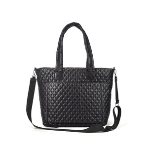 Tosca - MET980 Metro Nylon Tote - Black
