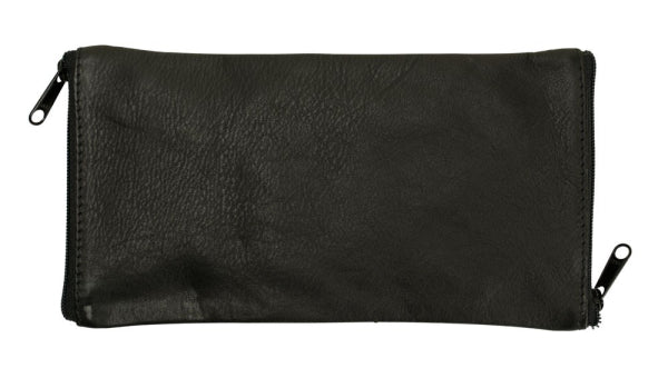 Franco Bonini - Double Sided Spectacle Case with Rear Zip - 2020 Black