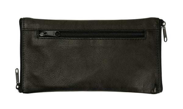 Franco Bonini - Double Sided Spectacle Case with Rear Zip - 2020 Black
