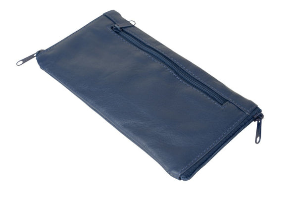 Franco Bonini - Double Sided Spectacle Case with Rear Zip - 2020 Blue