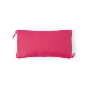 Franco Bonini - Double Sided Spectacle Case with Rear Zip - 2020 Hop Bush Pink