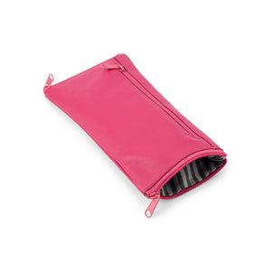 Franco Bonini - Double Sided Spectacle Case with Rear Zip - 2020 Hop Bush Pink