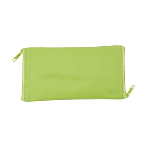 Franco Bonini - Double Sided Spectacle Case with Rear Zip - 2020 Love Bird Green