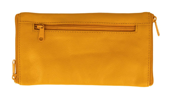 Franco Bonini - Double Sided Spectacle Case with Rear Zip - 2020 Mango