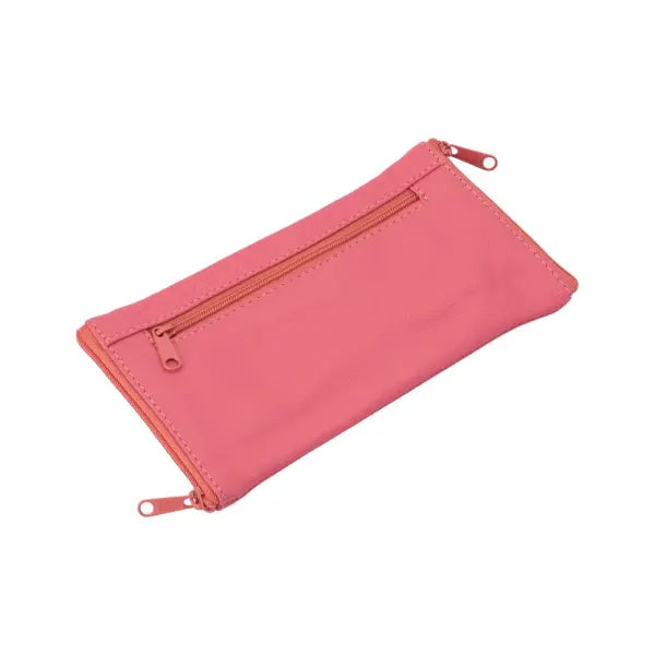 Franco Bonini - Double Sided Spectacle Case with Rear Zip - 2020 Peony Pink