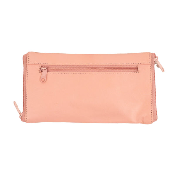 Franco Bonini - Double Sided Spectacle Case with Rear Zip - 2020 Pink