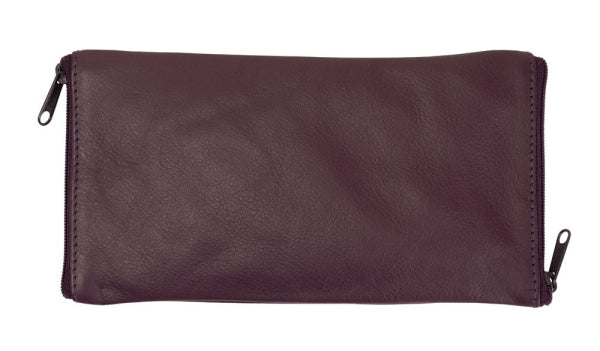 Franco Bonini - Double Sided Spectacle Case with Rear Zip - 2020 Purple