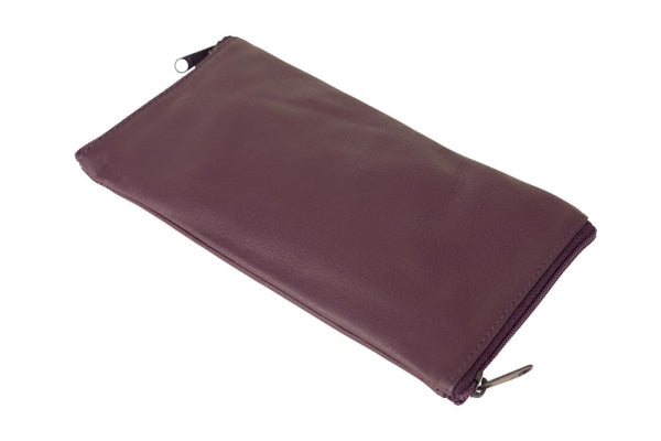 Franco Bonini - Double Sided Spectacle Case with Rear Zip - 2020 Purple