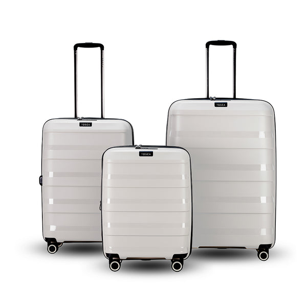 Tosca - Comet Set of 3 (29in-25in-20in) - Cobblestone