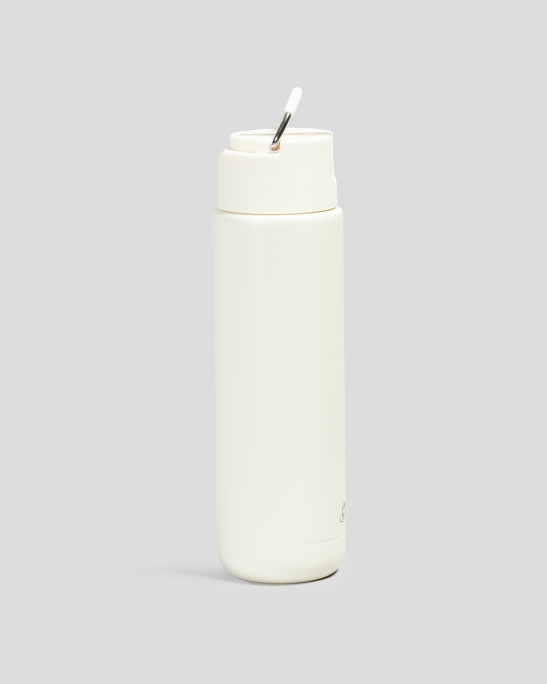 Oasis - 8867 MODA 700Ml Ceramic tripple wall insulated Bottle w Straw - Alabaster