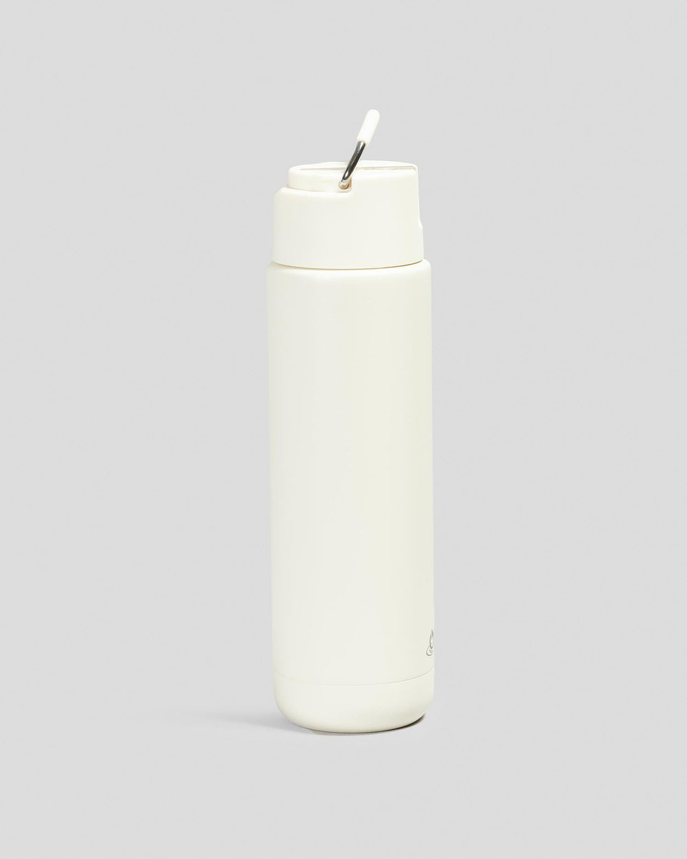 Oasis - 8867 MODA 700Ml Ceramic tripple wall insulated Bottle w Straw - Alabaster