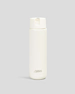 Oasis - 8867 MODA 700Ml Ceramic tripple wall insulated Bottle w Straw - Alabaster