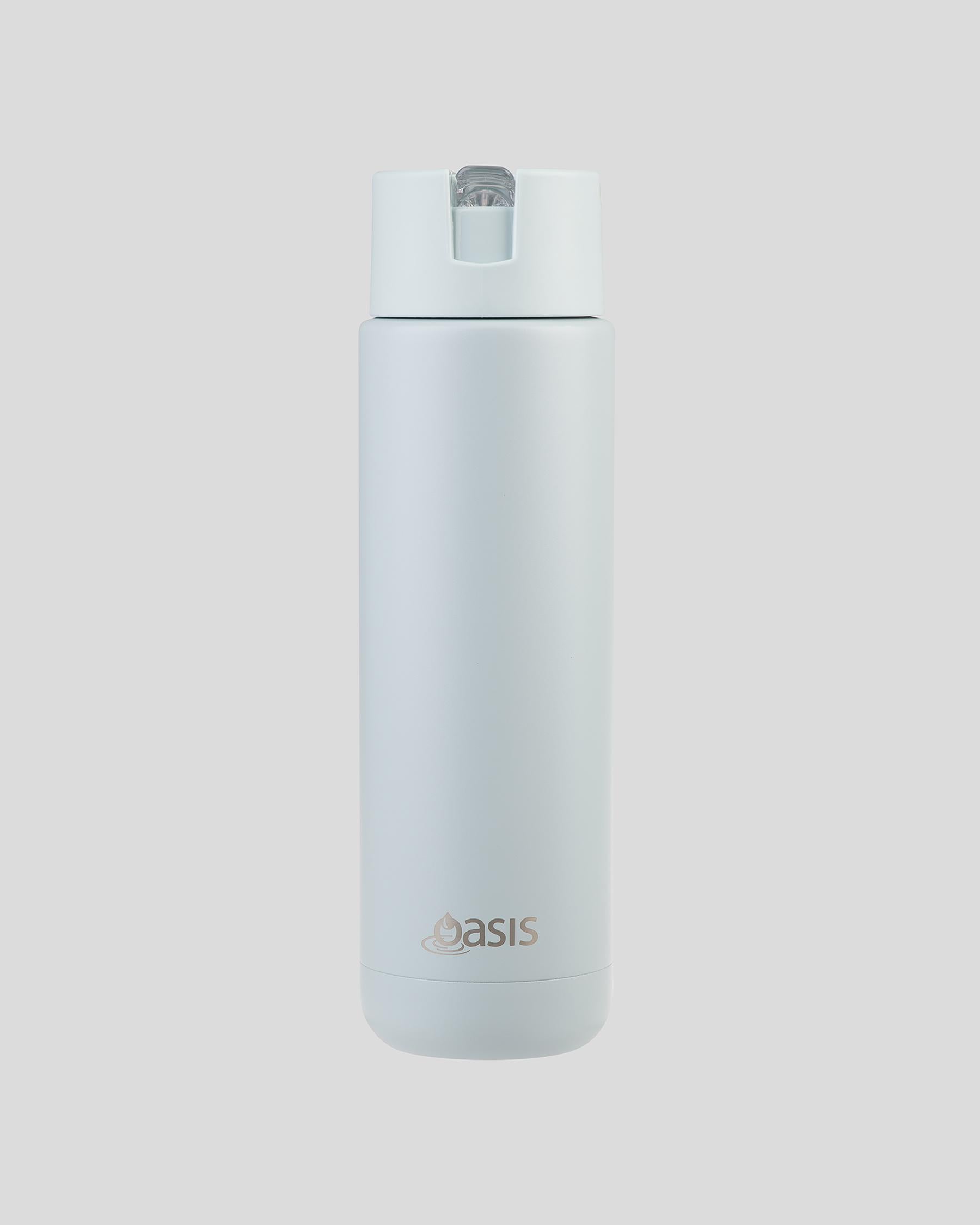 Oasis - 8867 MODA 700Ml Ceramic tripple wall insulated Bottle w Straw - Sea Mist