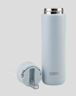 Oasis - 8867 MODA 700Ml Ceramic tripple wall insulated Bottle w Straw - Sea Mist