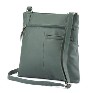 Franco Bonini - 21-0023 Leather Front Pocket Handbag - Trade Wind