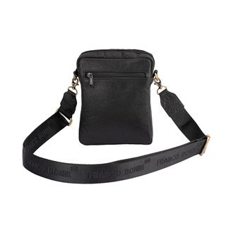 Franco Bonini - 21-0032 Leather Sidebag - Black