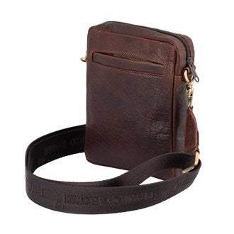 Franco Bonini - 21-0032 Leather sidebag - Brown - 0