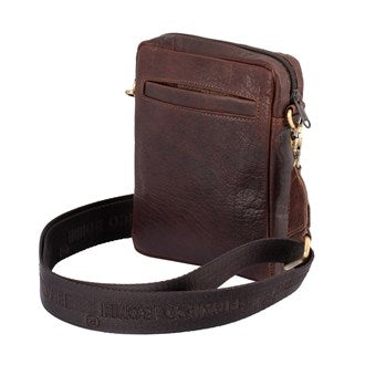 Franco Bonini - 21-0032 Leather Sidebag - Brown