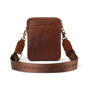 Franco Bonini - 21-0032BFK Leather Sidebag - Cognac