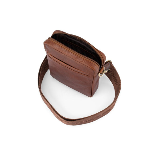 Franco Bonini - 21-0032BFK Leather sidebag - Cognac