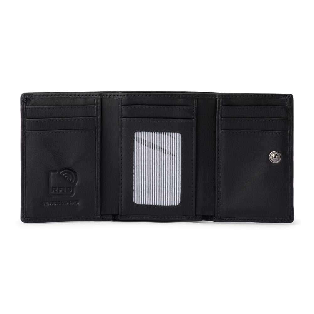 Franco Bonini - Trifold Wallet - 21-08 - Black