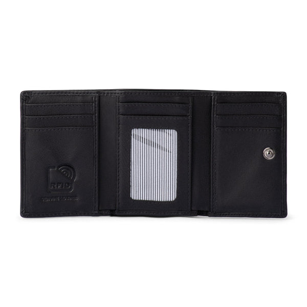 Franco Bonini - Trifold Wallet - 21-08 - Black