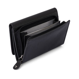 Franco Bonini - Trifold Wallet - 21-08 - Black - 0
