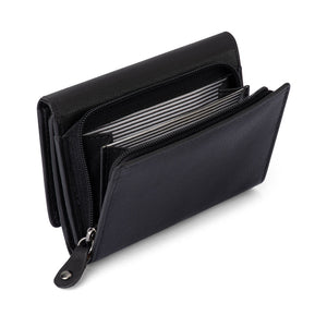 Franco Bonini - Trifold Wallet - 21-08 - Black