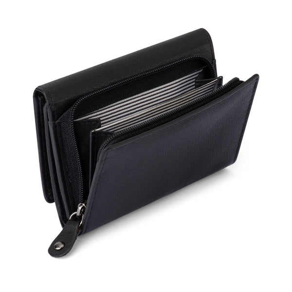 Franco Bonini - Trifold Wallet - 21-08 - Black