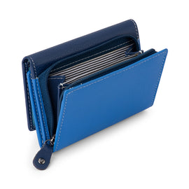 Franco Bonini - Trifold Wallet - 21-08 - Blue Multi - 0