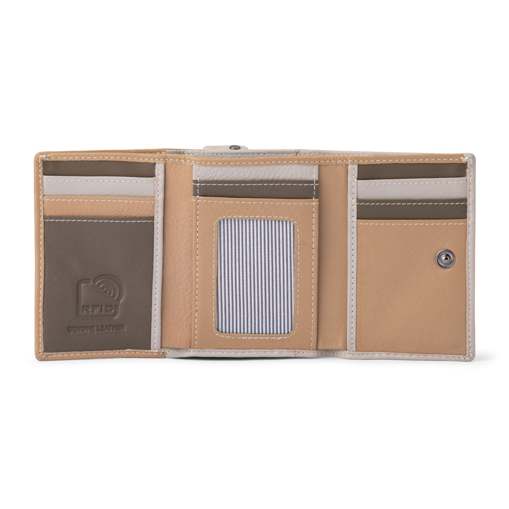 Franco Bonini - Trifold Wallet - 21-08 - Bone Multi