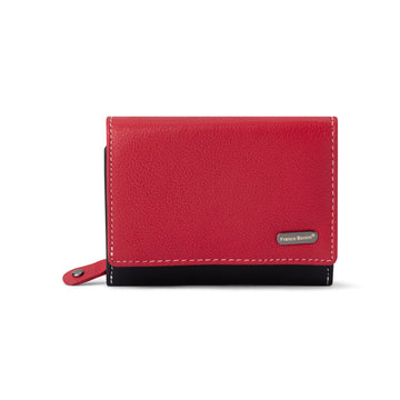 Franco Bonini - Trifold Wallet - 21-08 - Red Multi