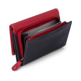 Franco Bonini - Trifold Wallet - 21-08 - Red Multi - 0