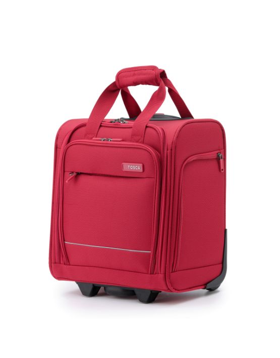 Tosca - AIR5055 Underseat Trolley case - Red