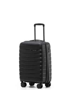 Aus Luggage - Pilot PP 55cm Spinner - Black