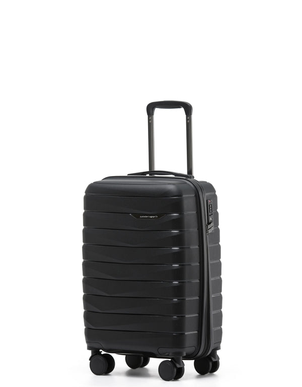 Aus Luggage - Pilot PP 55cm Spinner - Black