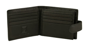 Franco Bonini - Bifold Tabbed Mens Wallet - 2214 Black