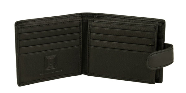 Franco Bonini - Bifold Tabbed Mens Wallet - 2214 Black
