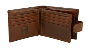 Franco Bonini - Bifold Tabbed Mens Wallet - 2214HT Brown