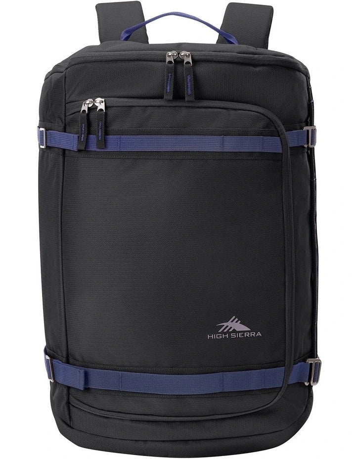 High Sierra - Travel Backpack w laptop section - Black/Navy