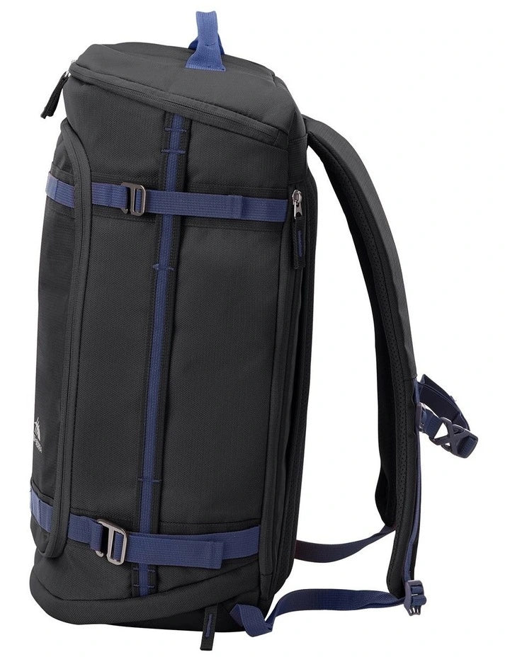 High Sierra - Travel Backpack duffle w laptop section - Black/Navy