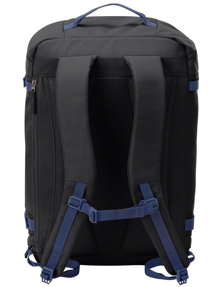 High Sierra - Travel Backpack duffle w laptop section - Black/Navy