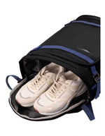 High Sierra - Travel Backpack duffle w laptop section - Black/Navy