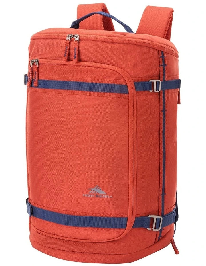 High Sierra - Travel Backpack duffle w laptop section - Outback Orange