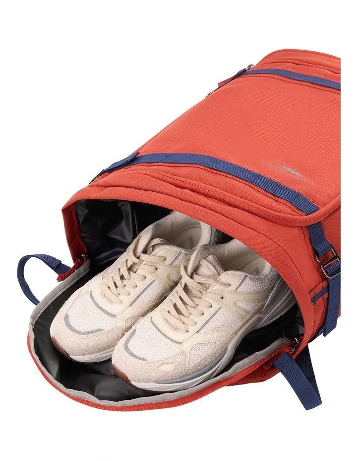 High Sierra - Travel Backpack duffle w laptop section - Outback Orange