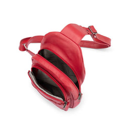 Franco Bonini - 23-0015 Soft Leather Sling Backpack - Red *SP - 0