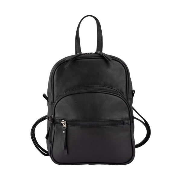 Franco Bonini - 23-001 Leather backpack - Black