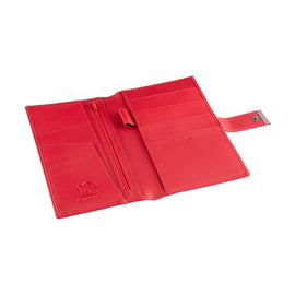 Franco Bonini - 23-01 Leather Family Passport holder - Red *DC - 0