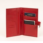 Franco Bonini - 23-01 Leather Family Passport holder - Red *DC