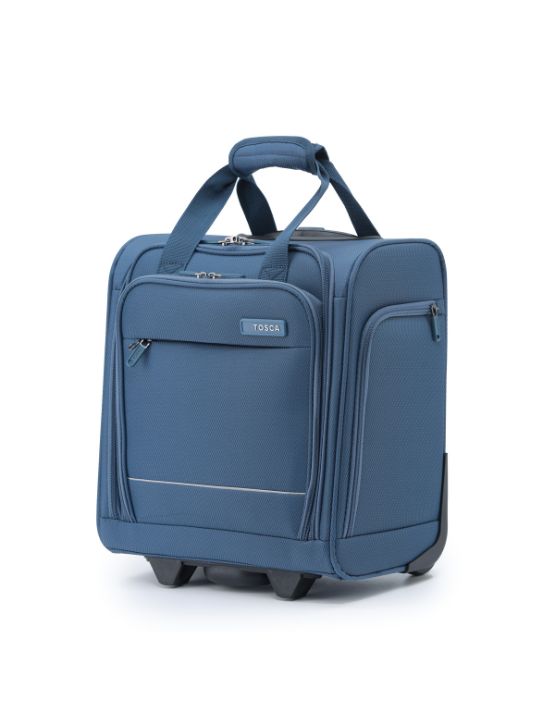 Tosca - AIR5055 Underseat Trolley Case - Blue